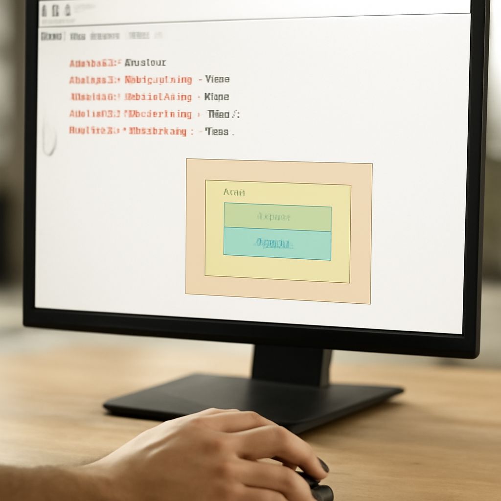 Illustration of CSS inheritance concept